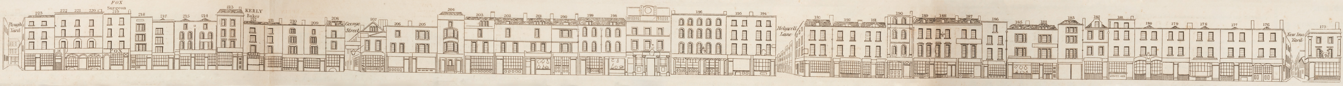 map - Tallis's London street views : No. 59. Shoreditch, division 2 (west)